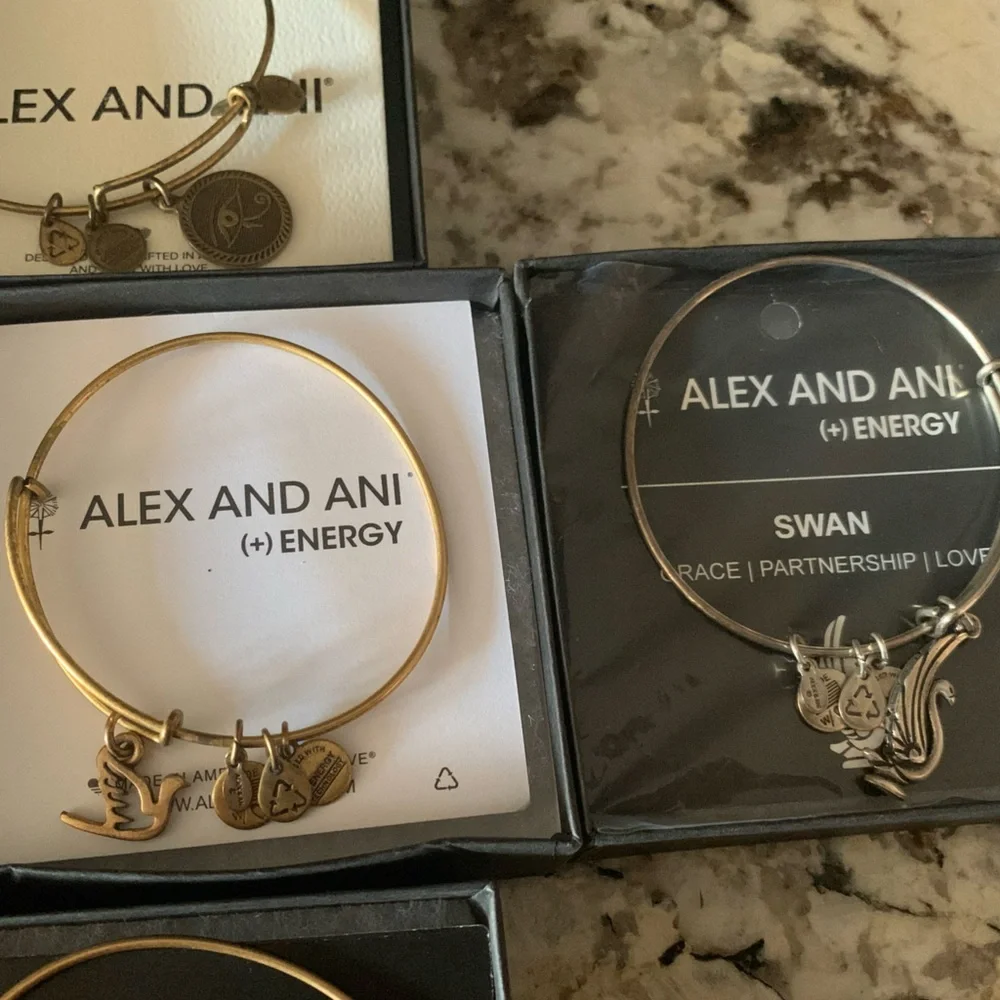 Vintage Alex and Ani Bangles, Set of 8, 2004 - Picture 9 of 14